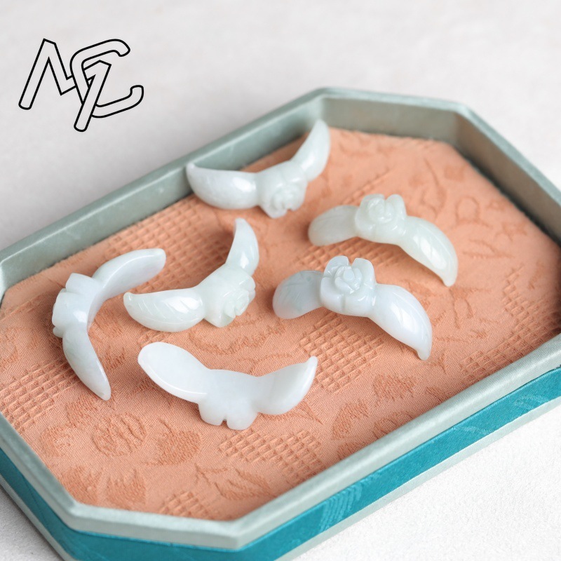 2 piezas de jadeíta blanca nat - Women'S Fashion Jewellery reseña y precio