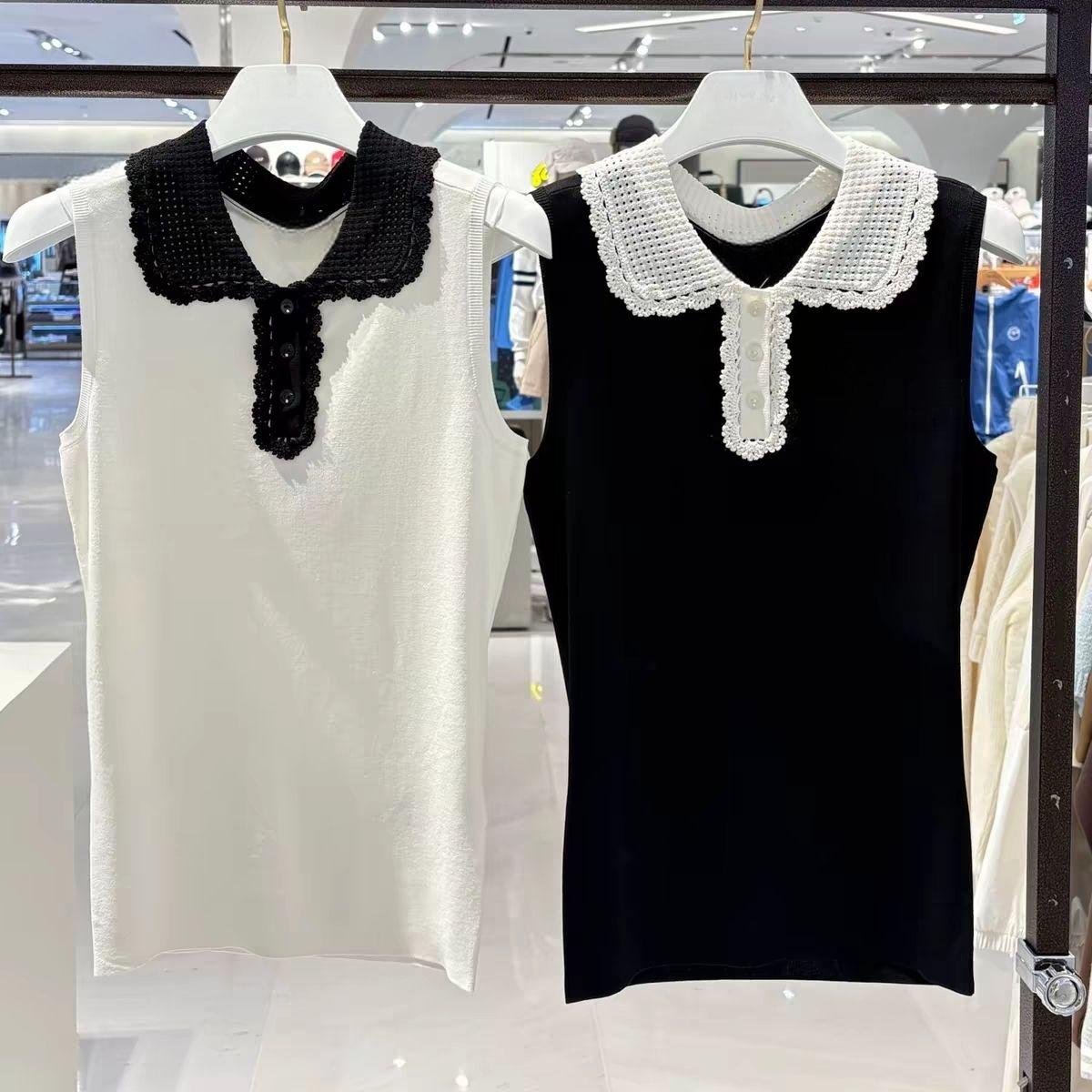 Chaleco de golf de punto con s - Women'S Fashion Vest Tops reseña y precio