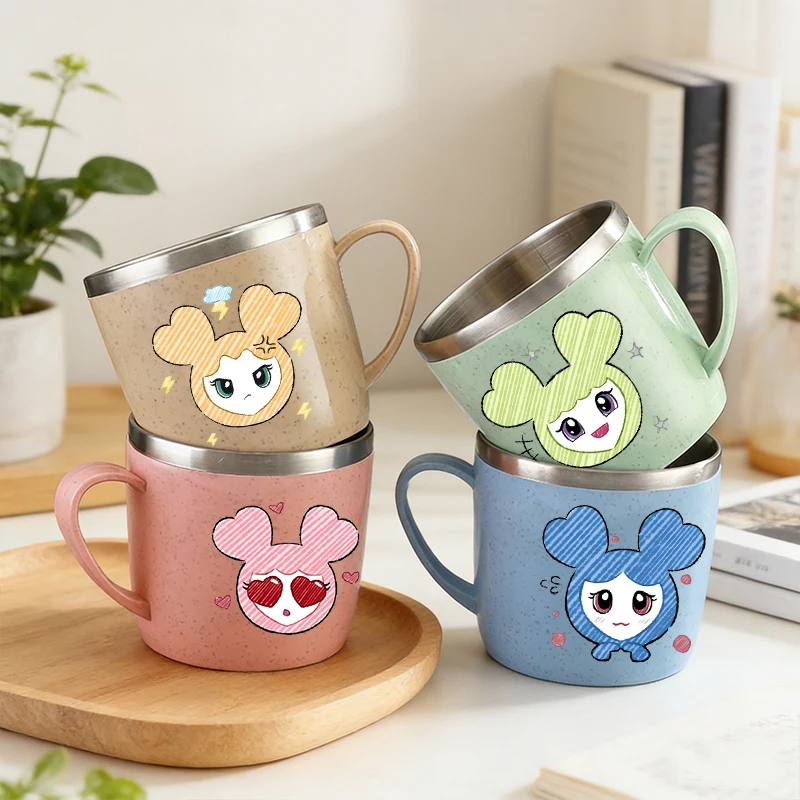 Tazas de acero inoxidable con  - Women'S Fashion Korea reseña y precio