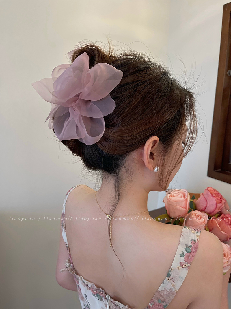 Pinzas para el cabello con laz - Women'S Fashion Korea reseña y precio