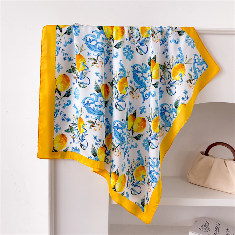 Pañuelo de seda de lujo con es - Women Fashion Necktie reseña y precio