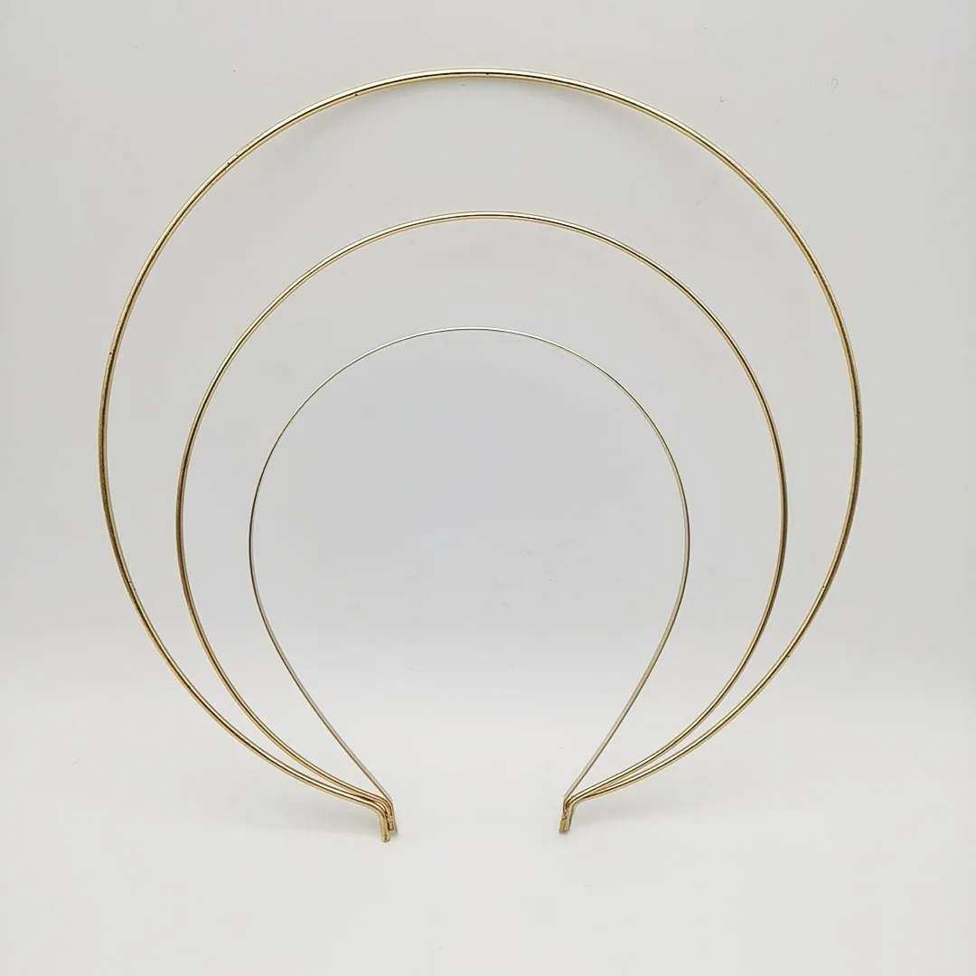 Diadema con Halo dorado platea - Women Fashion Photoshoot reseña y precio