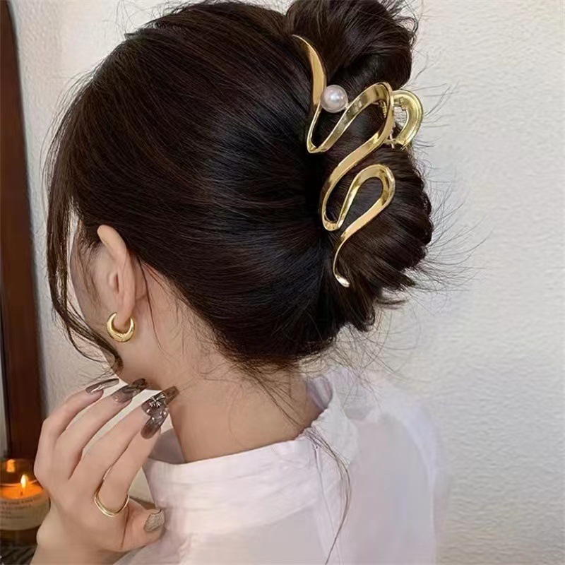 Pinza de pelo hueca Vintage pa - Women'S Fashion Korea reseña y precio