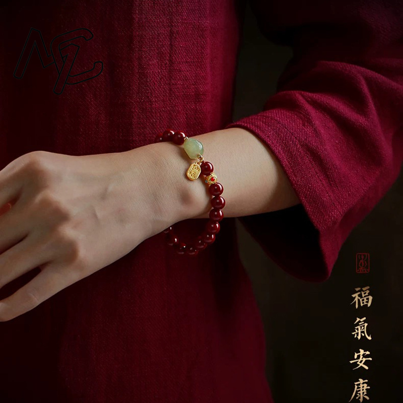 Pulsera de Cinabrio Rojo Natur - Women'S Fashion Jewellery reseña y precio