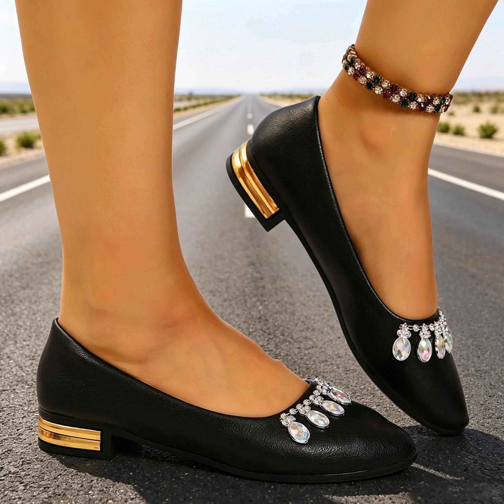 Zapatos Planos de Mujer con Pu - Women'S Fashion Shoes reseña y precio