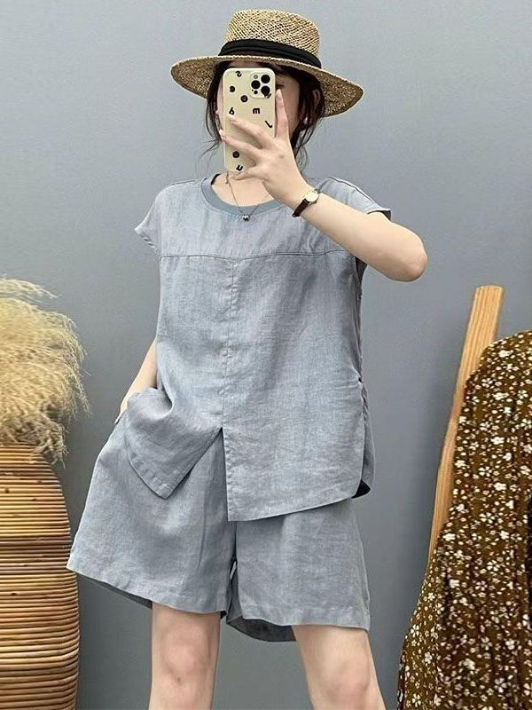 Conjunto de Lino y Algodón de  - Women Fashion Over The Years reseña y precio