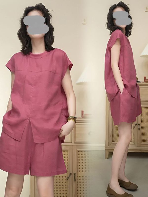 Conjunto de Lino y Algodón de  - Women Fashion Over The Years reseña y precio