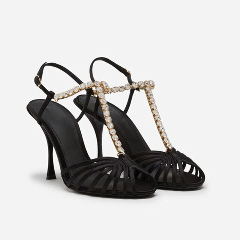 Sandalias de seda rosa huecas  - Women'S Fashion Jewellery reseña y precio