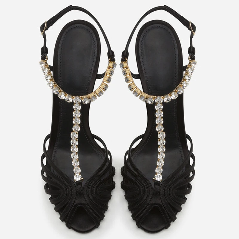 Sandalias de seda rosa huecas  - Women'S Fashion Jewellery reseña y precio