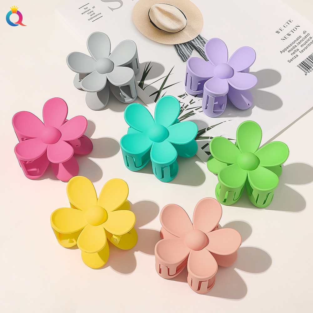Pinzas de pelo con forma de fl - Women'S Fashion Korea reseña y precio