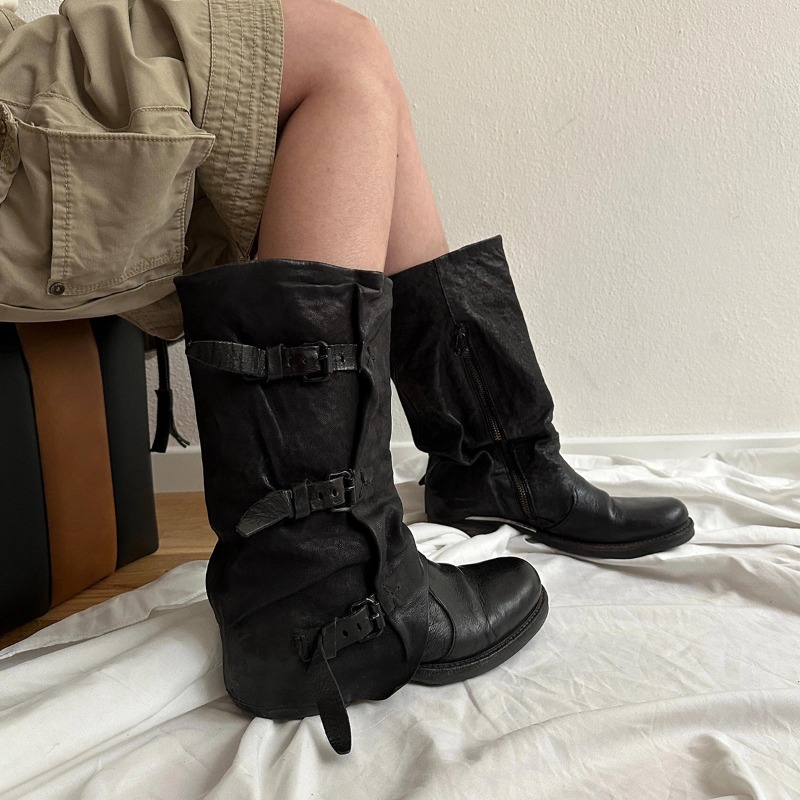 Zapatos clásicos para Mujer, B - Women'S Fashion Knee High Boots reseña y precio